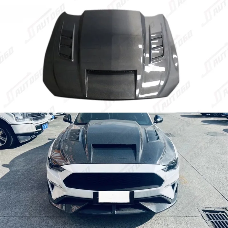 Карбоновый капот с автоматической модификацией для Ford Mustang 2015-2022, обновление в стиле TF
Карбоновый капот с автоматической модификацией для Ford Mustang 2015-2022, обновление в стиле TF