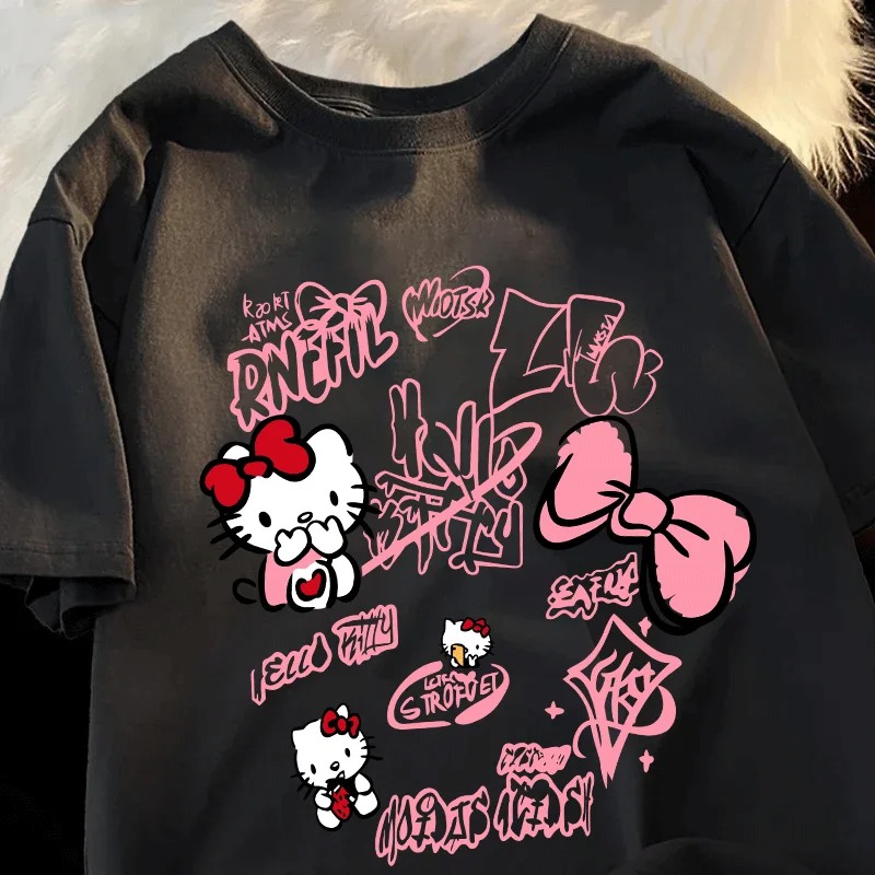 New Cartoon Print T Shirt Women Men Kawaii Short Sleeve Tops Tees Summer Fashion Loose Casual T-shirt
New Cartoon Print T Shirt Women Men Kawaii Short Sleeve Tops Tees Summer Fashion Loose Casual T-shirt