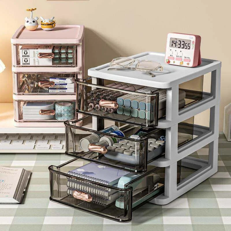 Simple Jewelry Storage Cabinet Desktop Drawer Plastic Box Organizer for Desk Accessories Stationery Document Arrangement
Simple Jewelry Storage Cabinet Desktop Drawer Plastic Box Organizer for Desk Accessories Stationery Document Arrangement