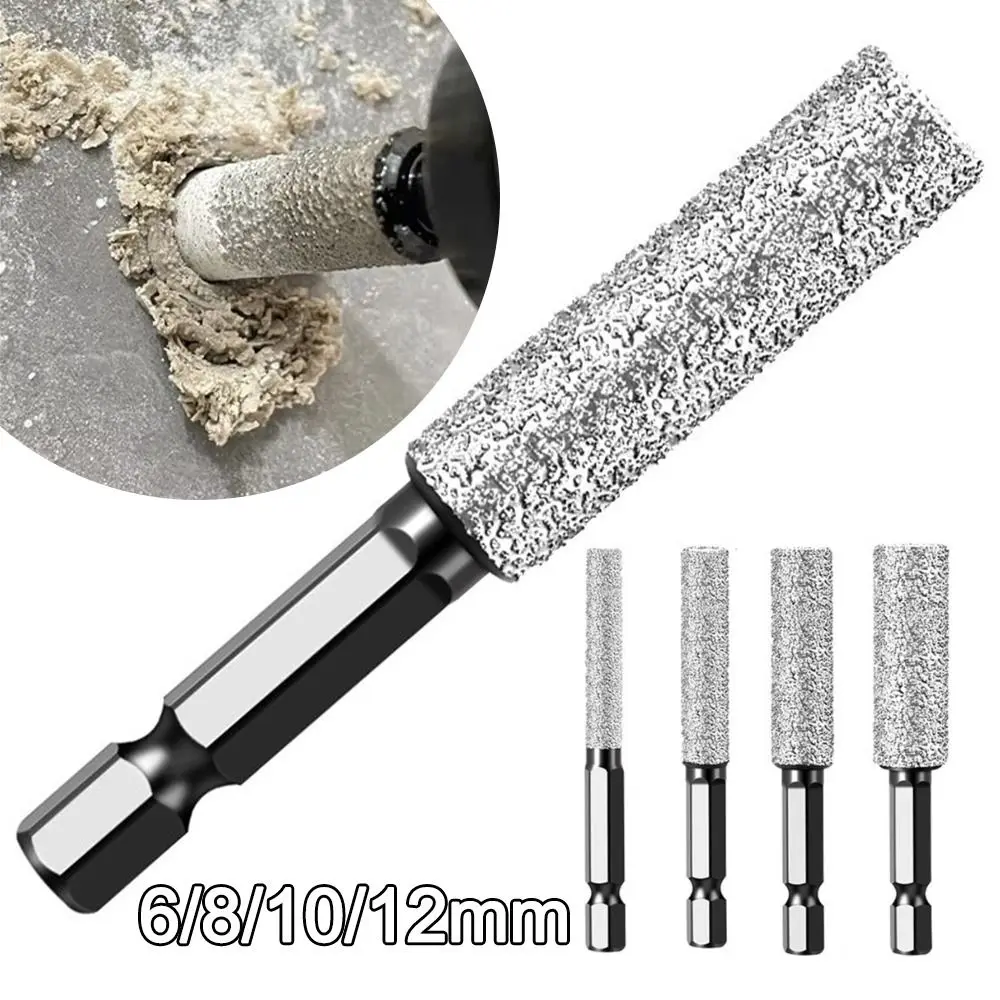 6/8/10/12mm Diamond Drill Bit Granite Hexagonal Shank Brazing Hole Opener Ceramic Dry Ceramic Tile Hole Saw
6/8/10/12mm Diamond Drill Bit Granite Hexagonal Shank Brazing Hole Opener Ceramic Dry Ceramic Tile Hole Saw
