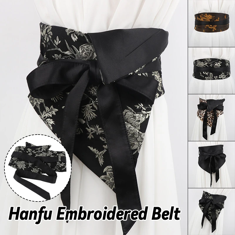 Women Slim Corset Belt Irregular Fabric Printing Self Tie Waist Belt Chinese Style Office Ladies Shirt Dress Cinturon Accessory
Women Slim Corset Belt Irregular Fabric Printing Self Tie Waist Belt Chinese Style Office Ladies Shirt Dress Cinturon Accessory