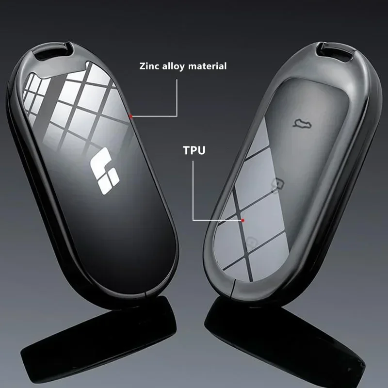 For Li Auto Lixiang L7 L8 L9 2022 2024 2025 Zinc Alloy Key Protect Case Cover Smart Remote Holder Shell Keychain Car Accessories
For Li Auto Lixiang L7 L8 L9 2022 2024 2025 Zinc Alloy Key Protect Case Cover Smart Remote Holder Shell Keychain Car Accessories