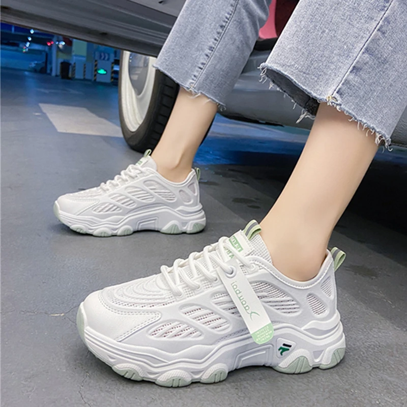 Women Sneakers 2022 Korean Fashion Woman Shoes Chunky Sneakers Platform Autumn Breathable Mixed Colors Casual Ladies Shoes
Women Sneakers 2022 Korean Fashion Woman Shoes Chunky Sneakers Platform Autumn Breathable Mixed Colors Casual Ladies Shoes