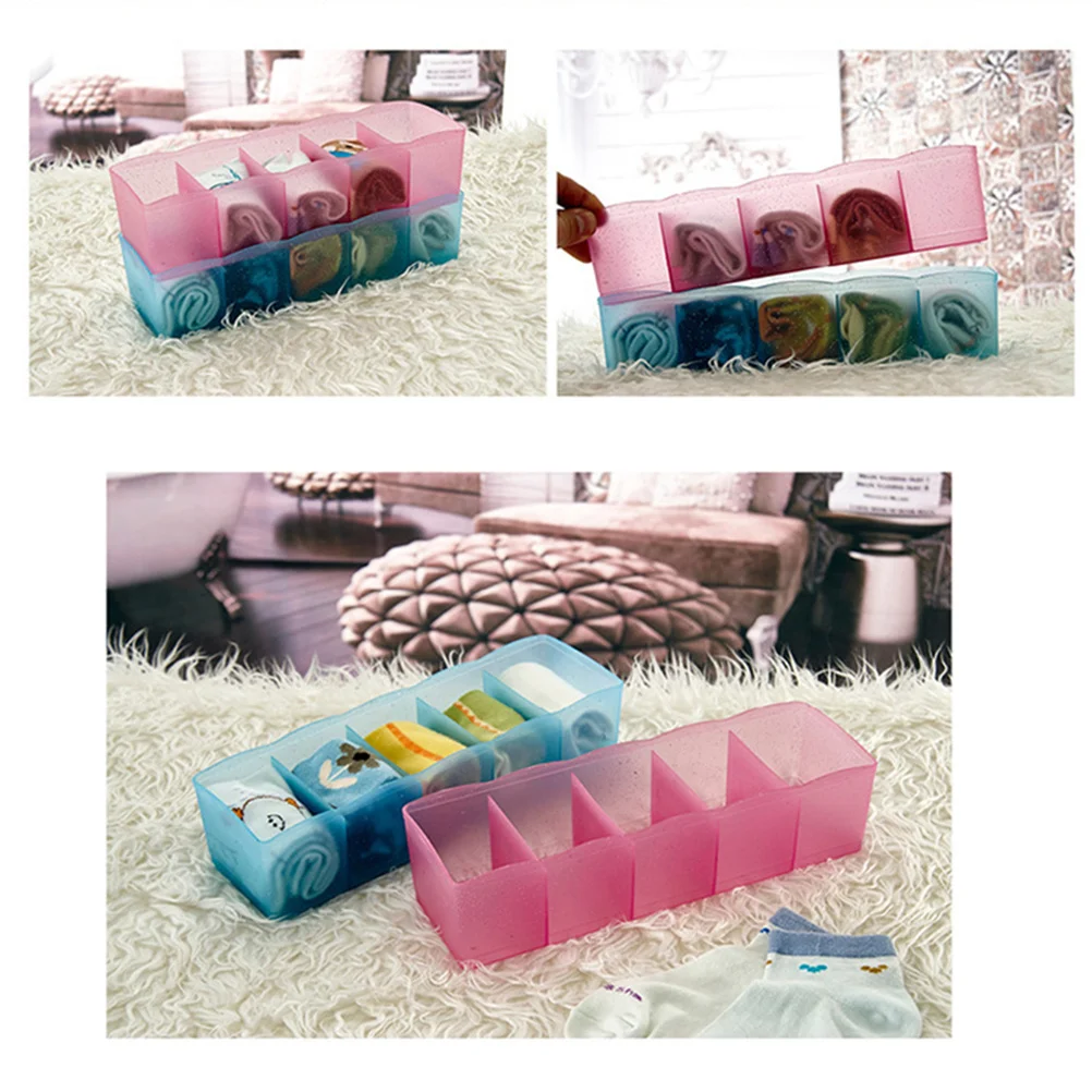 Underwear Storage Box Transparent Blue Plastic Drawer Organizer For Socks Gloves Towels Multi-Compartment Closet Divider
Underwear Storage Box Transparent Blue Plastic Drawer Organizer For Socks Gloves Towels Multi-Compartment Closet Divider