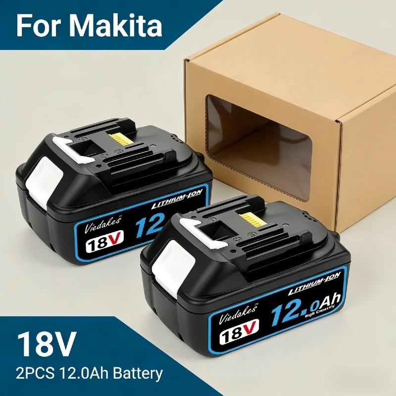 Original for Makita 18V battery, 12000mAh LED rechargeable lithium battery, BL1830 BL1850 BL1840 for Makita 18v tool battery
Original for Makita 18V battery, 12000mAh LED rechargeable lithium battery, BL1830 BL1850 BL1840 for Makita 18v tool battery