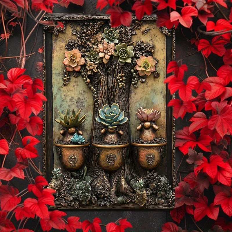 Charming Vintage Happy Dwarf & Succulents Aluminum Wall Art - 7.9x11.8"/11.8x17.7" Metal Tin Sign for Living Room, Dorm Decor
Charming Vintage Happy Dwarf & Succulents Aluminum Wall Art - 7.9x11.8"/11.8x17.7" Metal Tin Sign for Living Room, Dorm Decor