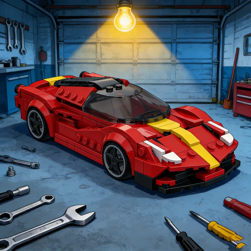 276pcs MOC City Champions Ferr Ri LaFerr Supercar Hypercar Model Toy Festival Gift Building Blocks Architecture Idea Education
276pcs MOC City Champions Ferr Ri LaFerr Supercar Hypercar Model Toy Festival Gift Building Blocks Architecture Idea Education