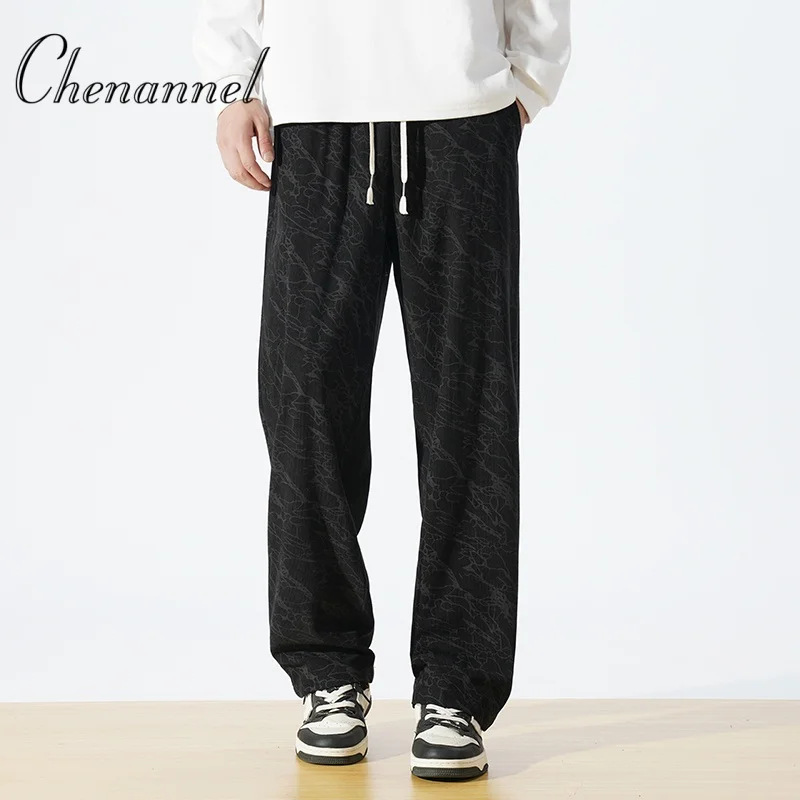 Casual retro versatile dirty pants men's high street trend loose straight black trousers
Casual retro versatile dirty pants men's high street trend loose straight black trousers