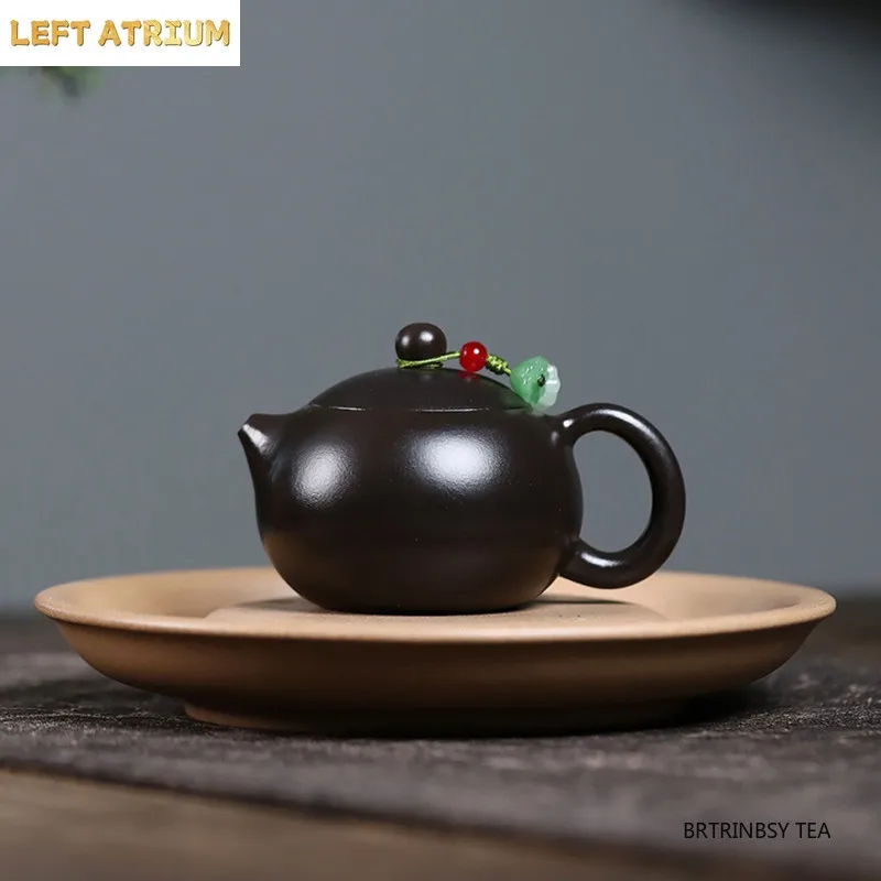 Tradition Yixing Purple Clay Teapot Household Handmade Zisha Tea Pot Small Capacity Xishi Kettle Chinese Teaware Tea Set 90ml
Tradition Yixing Purple Clay Teapot Household Handmade Zisha Tea Pot Small Capacity Xishi Kettle Chinese Teaware Tea Set 90ml