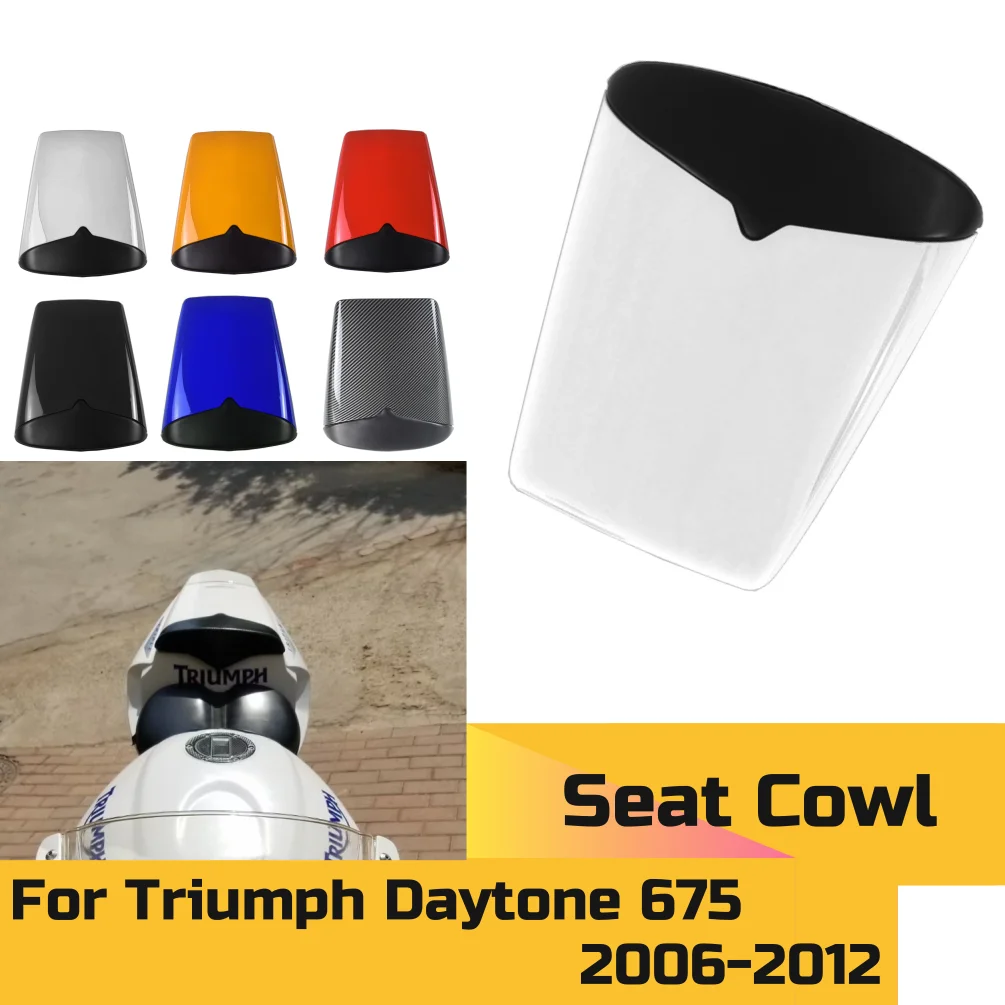 Daytone675 Rear Seat Cover Cowl Solo Passenger Pillion Fairing For Triumph Daytone 675 2006-2012 2011 Motorcycle Accessories
Daytone675 Rear Seat Cover Cowl Solo Passenger Pillion Fairing For Triumph Daytone 675 2006-2012 2011 Motorcycle Accessories