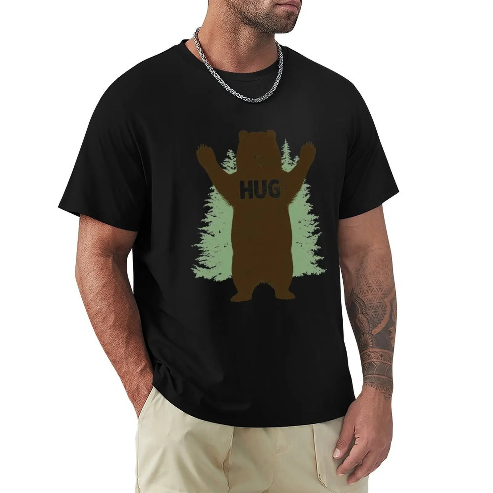 Bear Hug Reworked T-Shirt man t shirt Funny t-shirt Clothing gifts for boyfriend shirts men graphic
Bear Hug Reworked T-Shirt man t shirt Funny t-shirt Clothing gifts for boyfriend shirts men graphic