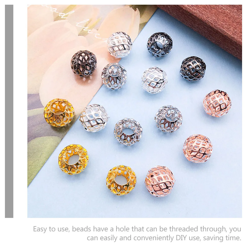 25pcs Hollow Flower Ball Pendant Spacer Beads For Bracelets Necklaces Diy Jewelry Making Crafts Metal Bead Kit Durable Smooth
25pcs Hollow Flower Ball Pendant Spacer Beads For Bracelets Necklaces Diy Jewelry Making Crafts Metal Bead Kit Durable Smooth