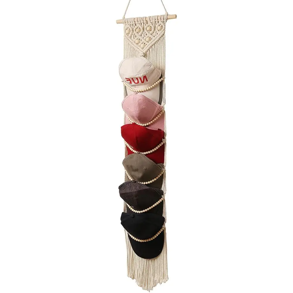 Hat Organizer Wall Mount or Over Door Rack for Baseball Caps and Boho Style Hats
Hat Organizer Wall Mount or Over Door Rack for Baseball Caps and Boho Style Hats
