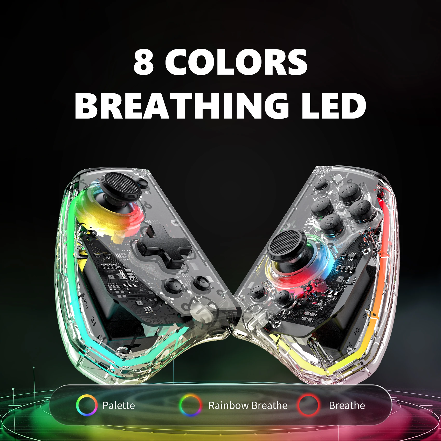 NEW KS40 Joypad Controller Wireless Gamepad Wake Up 6 Axis Gyro Controller Metal Joystick Compatible FOR Swtich Joystick
NEW KS40 Joypad Controller Wireless Gamepad Wake Up 6 Axis Gyro Controller Metal Joystick Compatible FOR Swtich Joystick