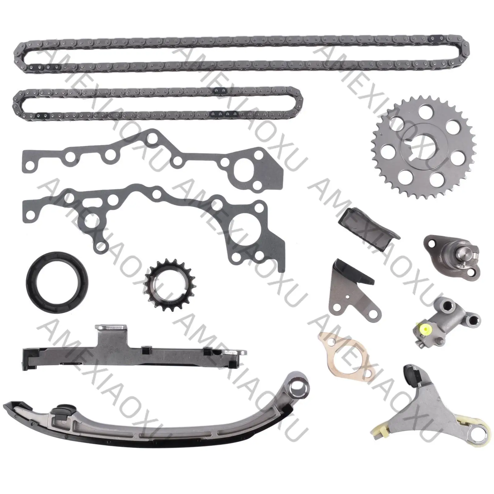 Комплект цепи ГРМ AP01 для Toyota 2.7L 4cyl 107kW 3RZ-FE Hilux Landcruiser Pardo J95
Комплект цепи ГРМ AP01 для Toyota 2.7L 4cyl 107kW 3RZ-FE Hilux Landcruiser Pardo J95