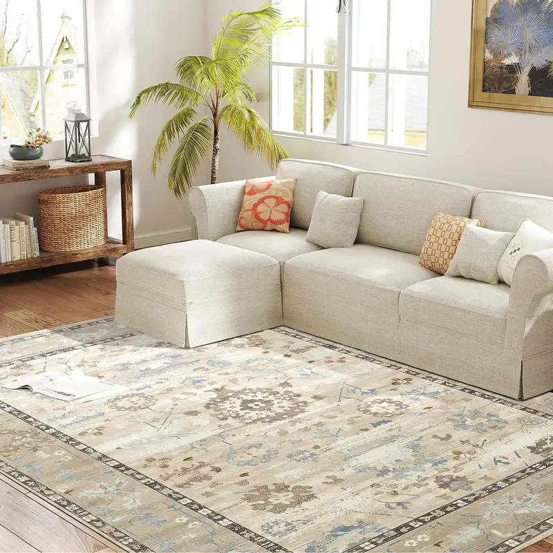 HOMCOM 8x10 Area Rug, Indoor Boho Machine Washable Carpet for Living Room, Bedroom, Dining Room, Kitchen, Blue
HOMCOM 8x10 Area Rug, Indoor Boho Machine Washable Carpet for Living Room, Bedroom, Dining Room, Kitchen, Blue
