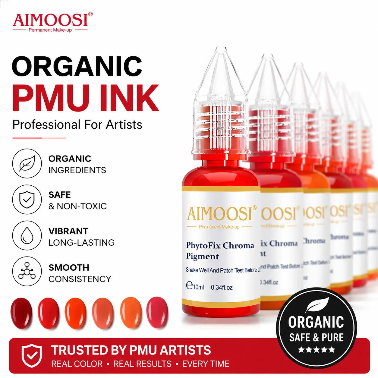 AIMOOSI Tattoo Ink for Lips, Eyebrows & Body – Semi-Permanent Makeup Pigment, Organic & Safe
AIMOOSI Tattoo Ink for Lips, Eyebrows & Body – Semi-Permanent Makeup Pigment, Organic & Safe