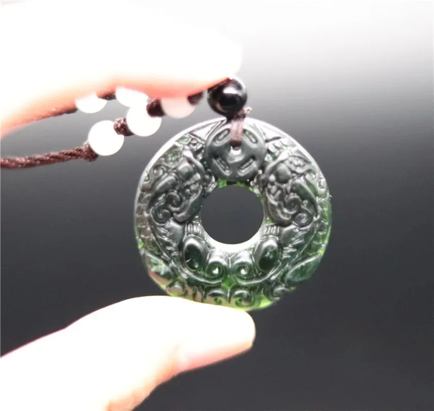Chinese Black Green Jade Money Pixiu Pendant Natural Obsidian Necklace Charm Jewellery Fashion Amulet Gift Men Women
Chinese Black Green Jade Money Pixiu Pendant Natural Obsidian Necklace Charm Jewellery Fashion Amulet Gift Men Women