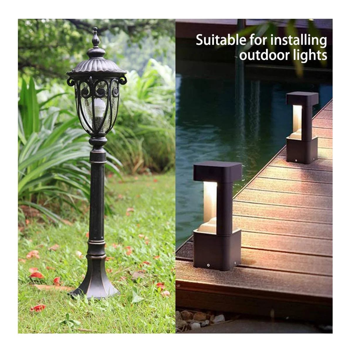 5Pcs IP68 Waterproof Junction Box 3-Way Cable Connectors Practical Durable for Long Time Use IP68 Junction Box
5Pcs IP68 Waterproof Junction Box 3-Way Cable Connectors Practical Durable for Long Time Use IP68 Junction Box