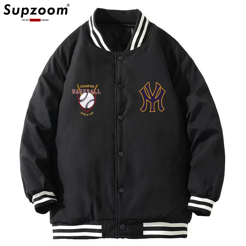 Arrival Baseball New Loose Cotton Jacket Brand Clothing Casual Autumn And Winter Coat Men Thick Cotton-padded clothes
Arrival Baseball New Loose Cotton Jacket Brand Clothing Casual Autumn And Winter Coat Men Thick Cotton-padded clothes