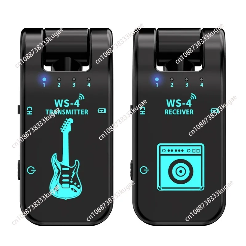 2.4G Wireless Guitar System Guitar Transmitter Receiver Set for Electric Guitar Bass 48K/16bit Real-time Transmission
2.4G Wireless Guitar System Guitar Transmitter Receiver Set for Electric Guitar Bass 48K/16bit Real-time Transmission