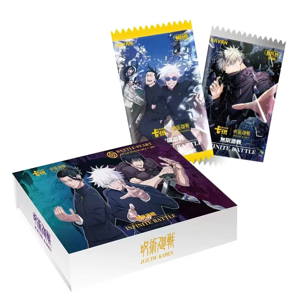Jujutsu Kaisen Card JJK Collection Cards Gojo Satoru Itadori Yuji Ryomen Sukuna Anime Collection Cards Toys Gifts
Jujutsu Kaisen Card JJK Collection Cards Gojo Satoru Itadori Yuji Ryomen Sukuna Anime Collection Cards Toys Gifts