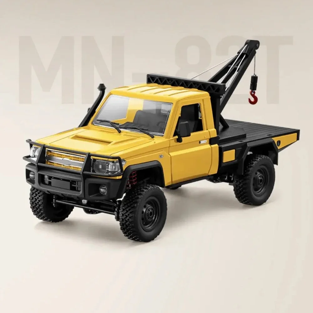 MN82T RC Electric Vehicle 1/12 RC Climbing Vehicle 4WD 2.4G Remote Control Simulation Crane Model Remote Control Car Toys
MN82T RC Electric Vehicle 1/12 RC Climbing Vehicle 4WD 2.4G Remote Control Simulation Crane Model Remote Control Car Toys