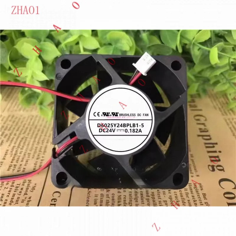 Z for PELKO Motors D6025Y24BPLB1-5 6025 DC24V 0.182A 2-Pin Inverter Cooling Fan
Z for PELKO Motors D6025Y24BPLB1-5 6025 DC24V 0.182A 2-Pin Inverter Cooling Fan