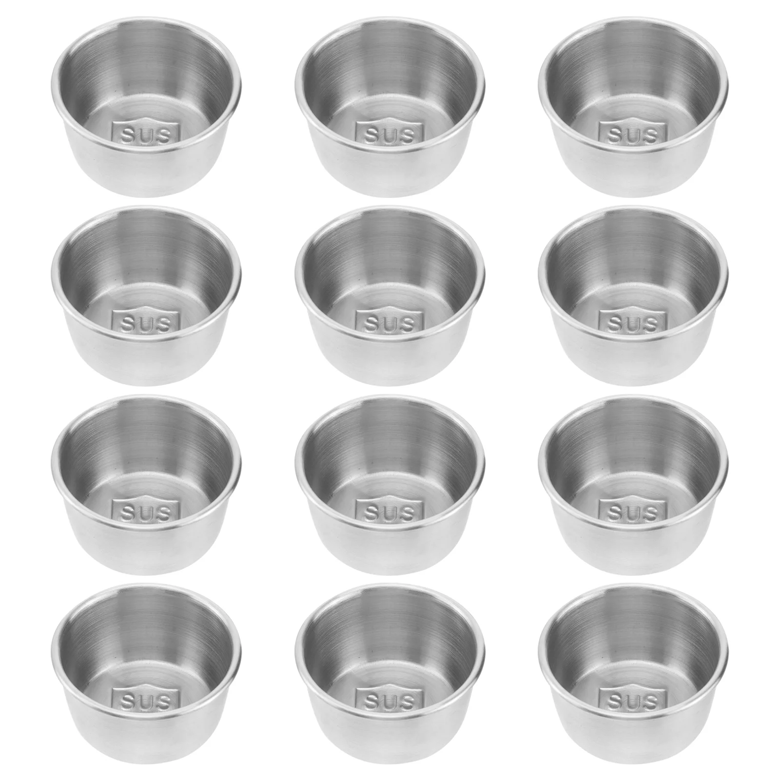 12 Pcs Meal Teapot Spout Expandable Sauce Dipping Cups Container Bowls Stainless Steel Small
12 Pcs Meal Teapot Spout Expandable Sauce Dipping Cups Container Bowls Stainless Steel Small