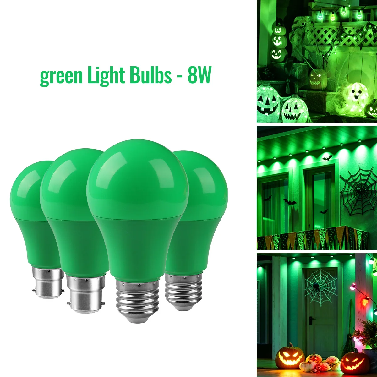 8W 640LM Green Color LED Bulb E27 B22 AC100 240V Green Lighting Lamps For Party Courtyard Garden Stage Home Event Decor Light
8W 640LM Green Color LED Bulb E27 B22 AC100 240V Green Lighting Lamps For Party Courtyard Garden Stage Home Event Decor Light