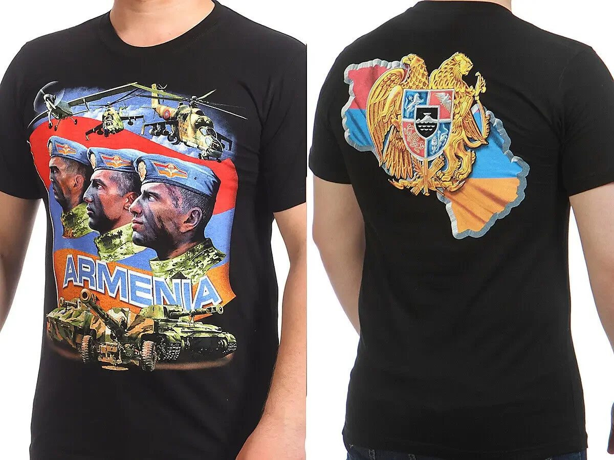 Caucasus Armenia Army T-Shirt 100% Cotton O-Neck Summer Short Sleeve Casual Mens T-shirt Size S-3XL
Caucasus Armenia Army T-Shirt 100% Cotton O-Neck Summer Short Sleeve Casual Mens T-shirt Size S-3XL