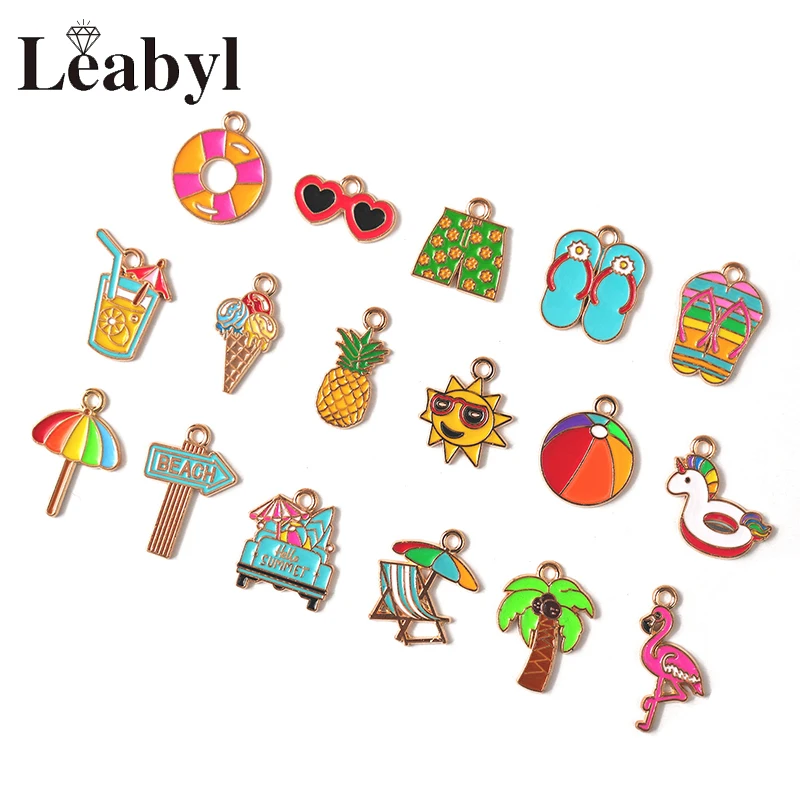 Multicolor Enamel Summer Beach Series Swimming Pants Volleyball Sun Umbrella Charm Pendant fit Bracelet Keychain 5/10 Pcs Mix
Multicolor Enamel Summer Beach Series Swimming Pants Volleyball Sun Umbrella Charm Pendant fit Bracelet Keychain 5/10 Pcs Mix
