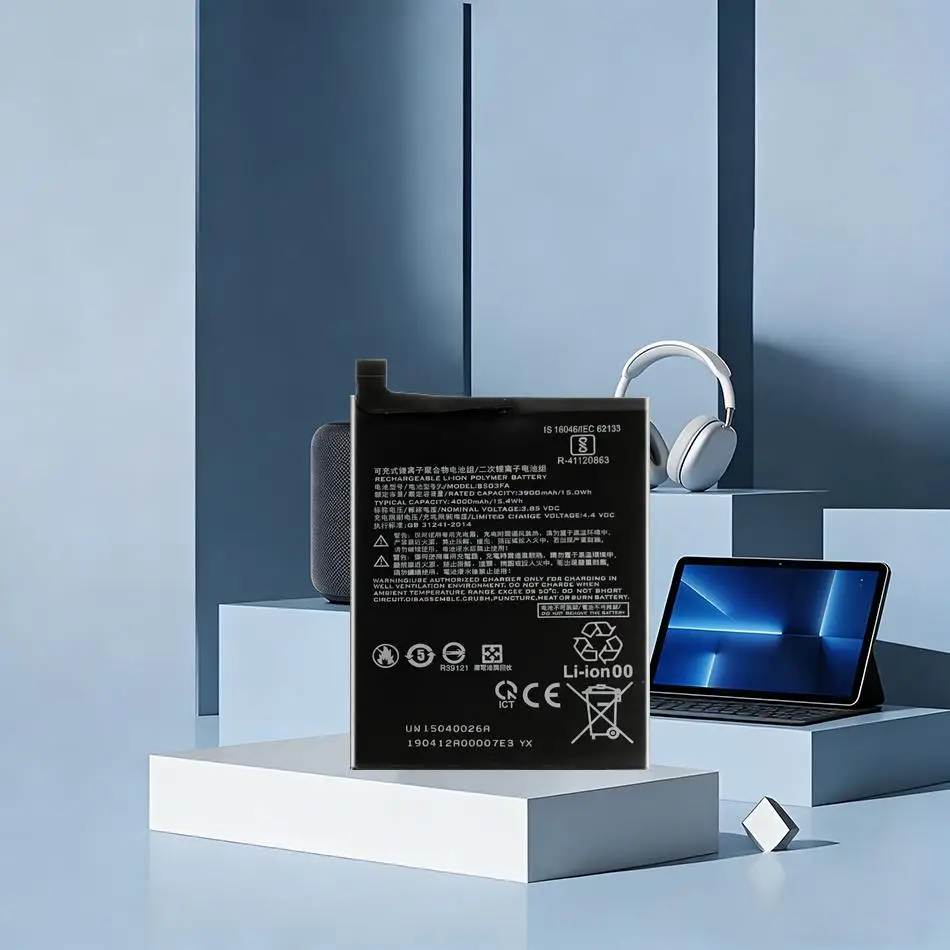 Долговечная высокопроизводительная батарея BS03FA для мобильного телефона Xiaomi Black Shark 2, 4000 мАч
Долговечная высокопроизводительная батарея BS03FA для мобильного телефона Xiaomi Black Shark 2, 4000 мАч