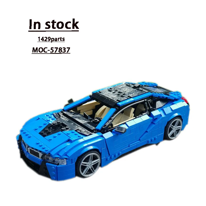 MOC-57837 Blue New Supercar Racing Building Block Model • 1429 PartsMOOC Creative Building Blocks Birthday Toys for Kids
MOC-57837 Blue New Supercar Racing Building Block Model • 1429 PartsMOOC Creative Building Blocks Birthday Toys for Kids