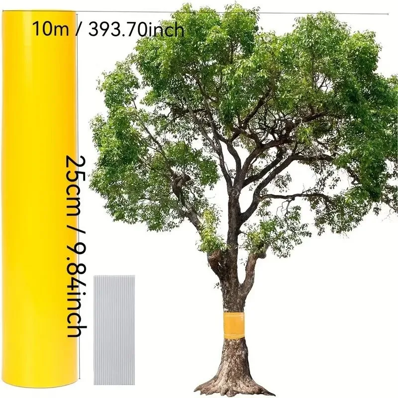 1 Roll of Yellow Double-sided Insect Proof Tape To Prevent Insects, Ants, and Moths From Climbing. Outdoor Garden Insect Trap
1 Roll of Yellow Double-sided Insect Proof Tape To Prevent Insects, Ants, and Moths From Climbing. Outdoor Garden Insect Trap