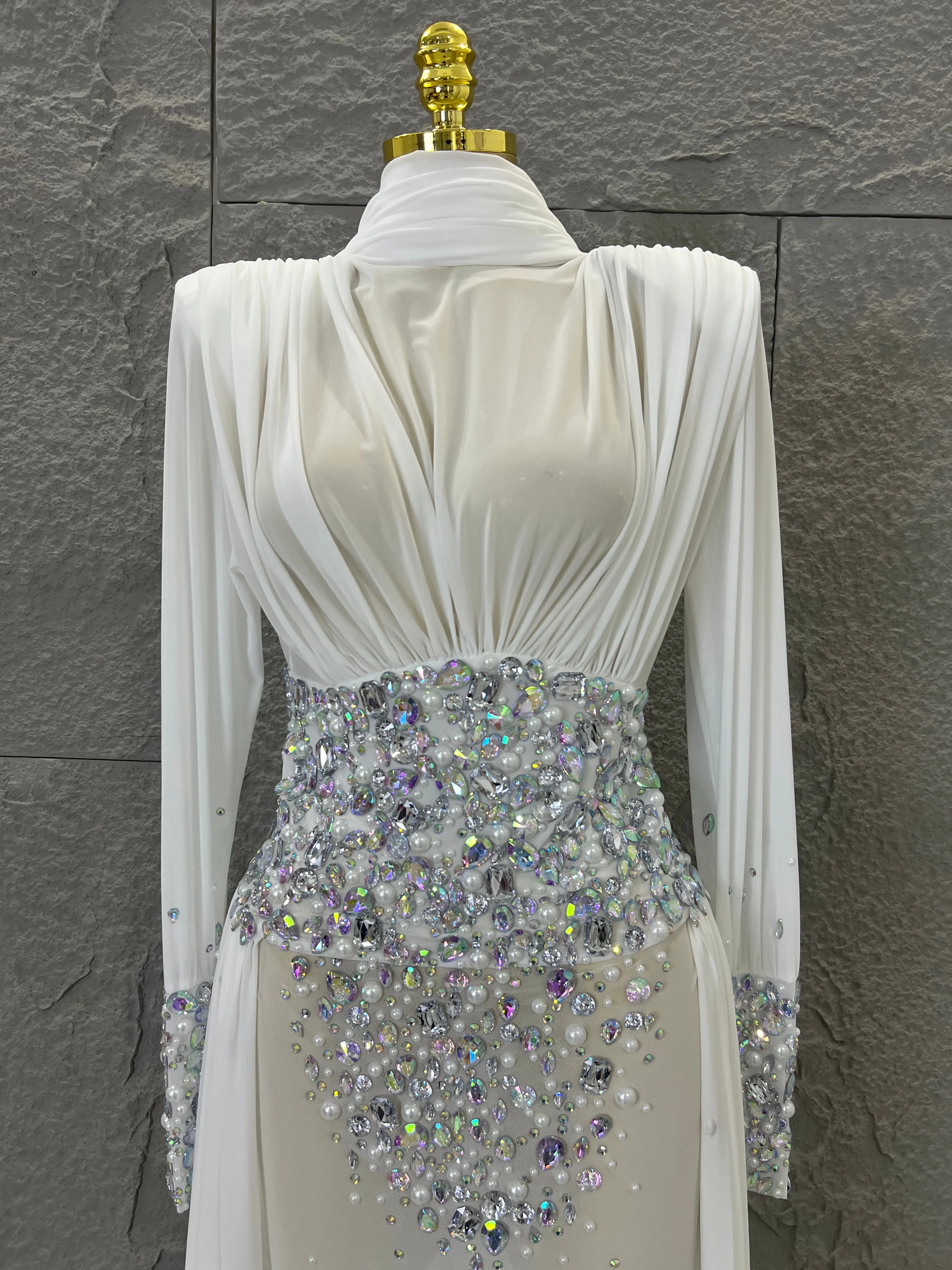 Luxury Tailored Rhinestone Long Evening Dress, Formal Gown for Prom Red Carpet Cocktail Birthday Gala Party
Luxury Tailored Rhinestone Long Evening Dress, Formal Gown for Prom Red Carpet Cocktail Birthday Gala Party