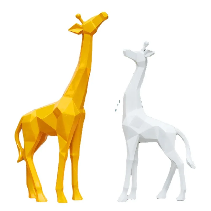 Geometric block surface abstract giraffe sculpture ornament outdoor fiberglass garden landscape community scenic spot decoration
Geometric block surface abstract giraffe sculpture ornament outdoor fiberglass garden landscape community scenic spot decoration
