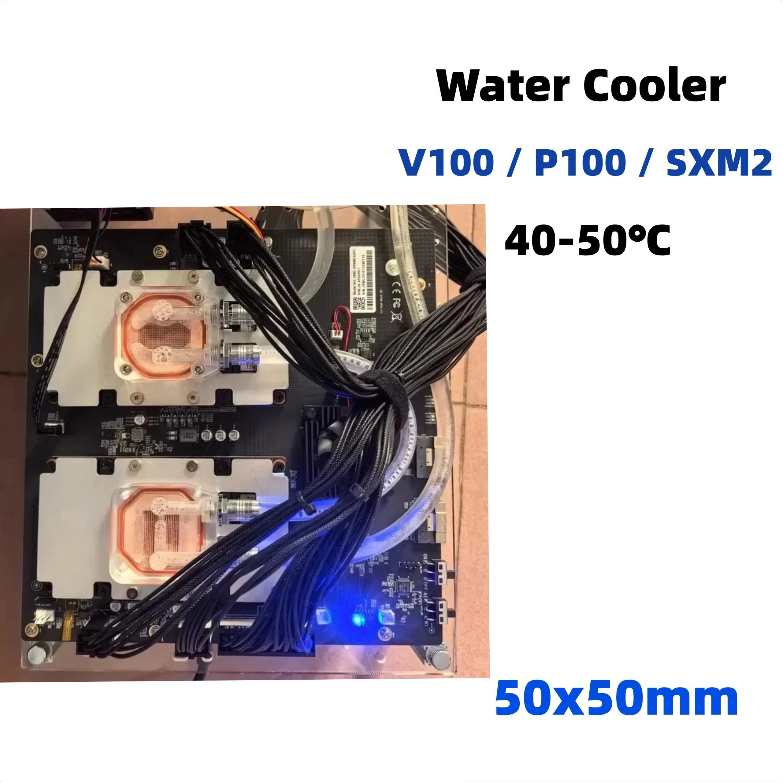 Водяной охлаждающий блок для графических процессоров Nvidia V100 16G/32G, P100, A100 SXM2, полностью медный, с водяным охлаждением Tesla для эффективного отвода тепла
Водяной охлаждающий блок для графических процессоров Nvidia V100 16G/32G, P100, A100 SXM2, полностью медный, с водяным охлаждением Tesla для эффективного отвода тепла