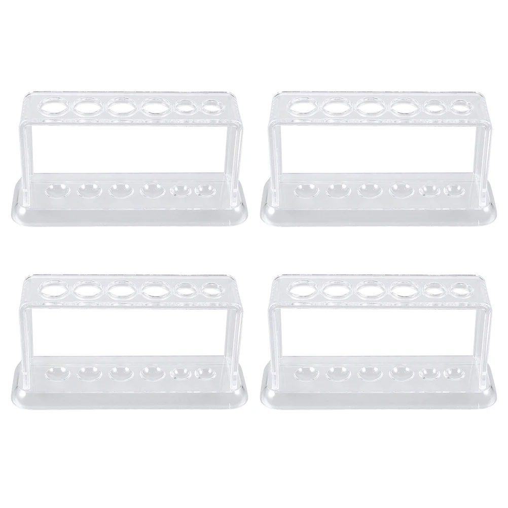 4pcs Test Tube Rack Teaching Aids Transparent Microcentrifuge Holder Lab Equipment Storage Holes Stable Bottom Lightweight Clean
4pcs Test Tube Rack Teaching Aids Transparent Microcentrifuge Holder Lab Equipment Storage Holes Stable Bottom Lightweight Clean