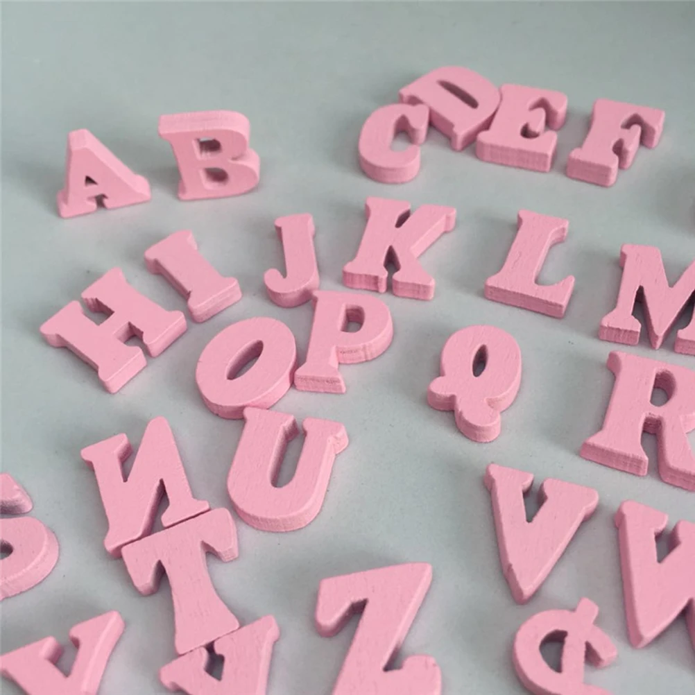 100 Wooden Letter Slices Pink Child Decor Alphabet Puzzle DIY Crafts Accessories Holiday Ornaments Safe
100 Wooden Letter Slices Pink Child Decor Alphabet Puzzle DIY Crafts Accessories Holiday Ornaments Safe