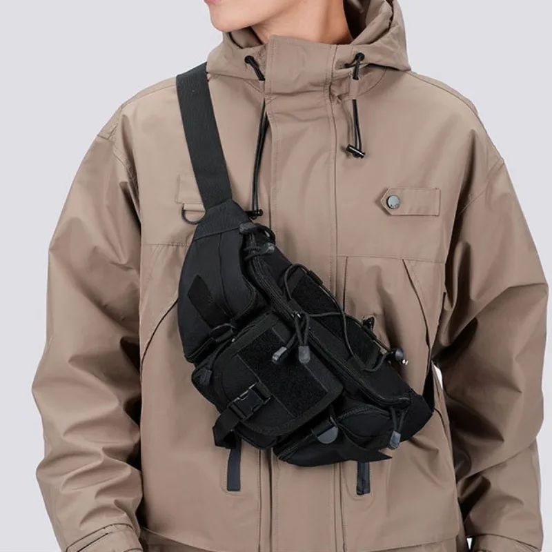 Outdoor Multi-functional Luya Fanny Pack Oblique Span Tooling Functional Waist Bag Men's Sports Tactical Casual Chest Pouch
Outdoor Multi-functional Luya Fanny Pack Oblique Span Tooling Functional Waist Bag Men's Sports Tactical Casual Chest Pouch