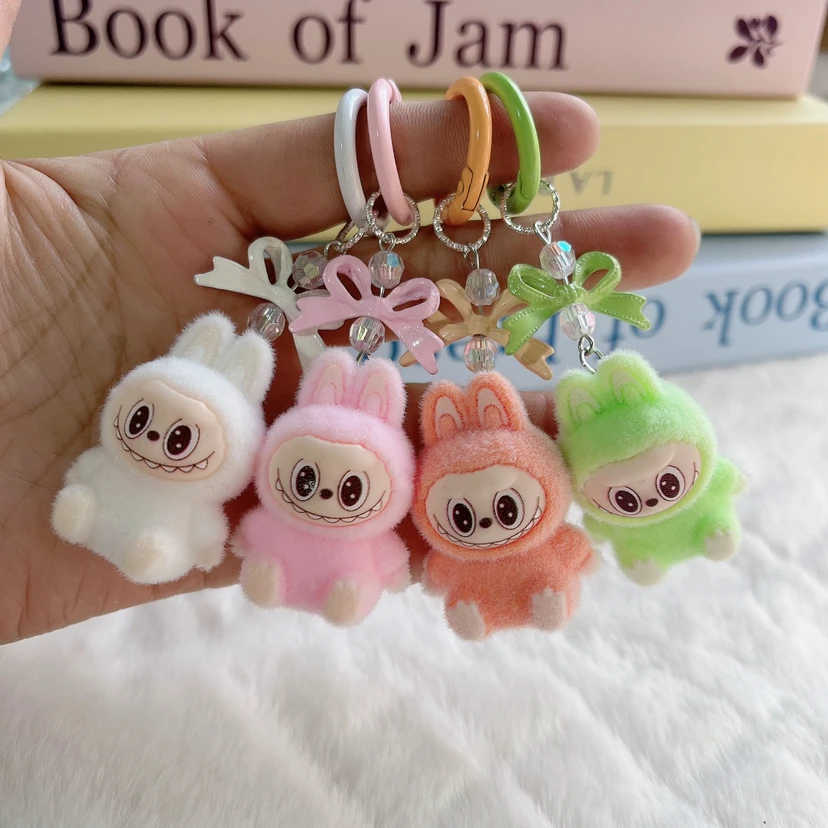 New Labubu Key Chain Pendant Cute Cartoon Three-dimensional Schoolbag Pendant For Boys and Girls Gifts
New Labubu Key Chain Pendant Cute Cartoon Three-dimensional Schoolbag Pendant For Boys and Girls Gifts