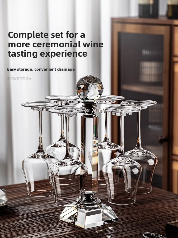 Elegant Vintage Crystal Wine Glasses Set High Footed Red Wine Cups for Home Use Lightweight Luxury Drinking Glassware
Elegant Vintage Crystal Wine Glasses Set High Footed Red Wine Cups for Home Use Lightweight Luxury Drinking Glassware