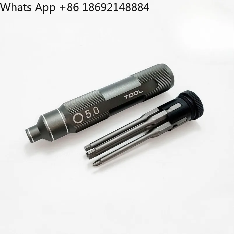 Six-in-one portable replaceable screwdriver combination set model special hexagonal screw batch
Six-in-one portable replaceable screwdriver combination set model special hexagonal screw batch