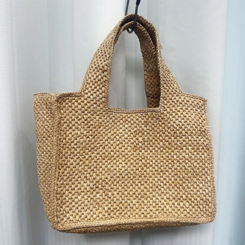 Beach Straw Woven Small Tote Bags For Women Luxury Designer Handbag And Purses 2025 New In With Inner Pocket Top Handle Shoulder
Beach Straw Woven Small Tote Bags For Women Luxury Designer Handbag And Purses 2025 New In With Inner Pocket Top Handle Shoulder