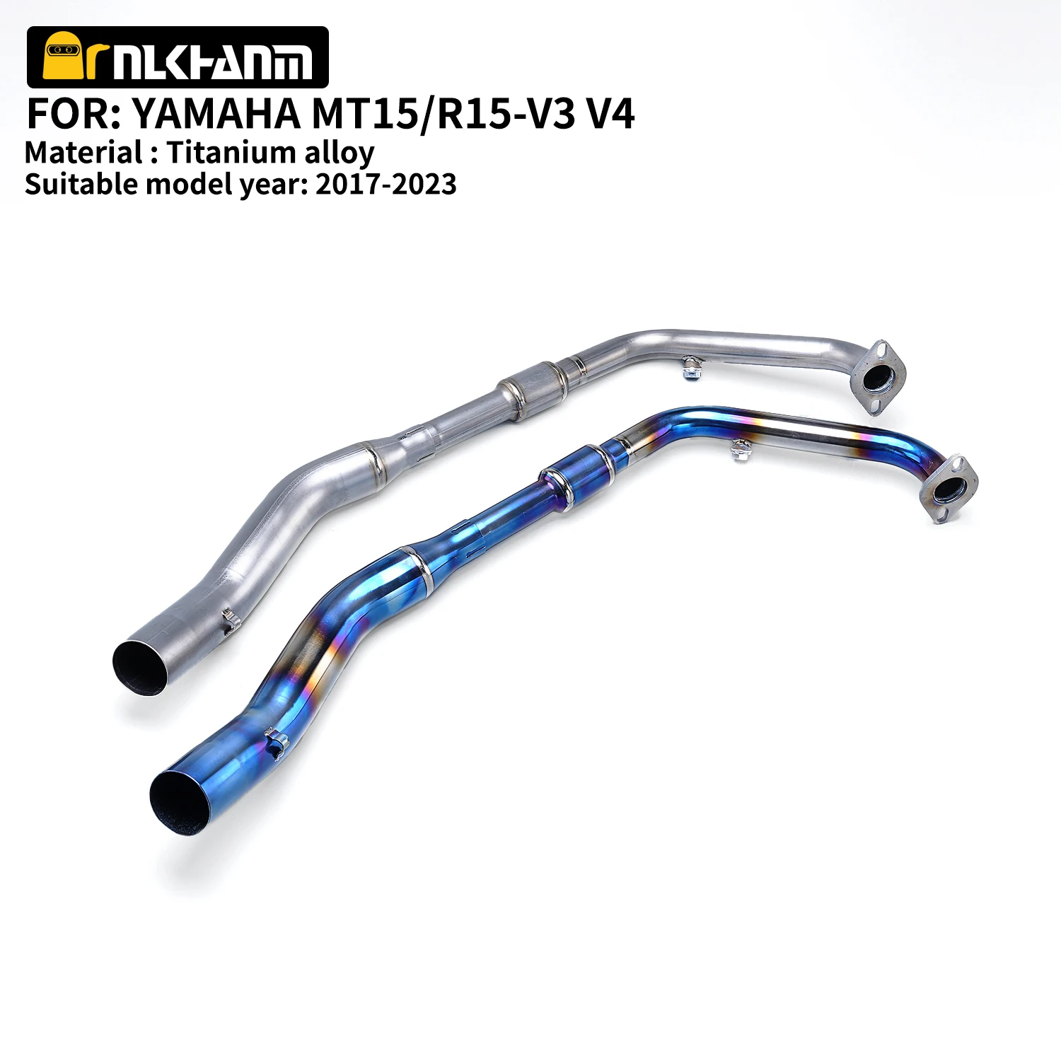 MT15 R15 V3 V4 Motorcycle Exhaust Full Systems Titanium Alloy Pipe Header Pipe For Yamaha MT15 R15 V3 V4 2017-2023 Years
MT15 R15 V3 V4 Motorcycle Exhaust Full Systems Titanium Alloy Pipe Header Pipe For Yamaha MT15 R15 V3 V4 2017-2023 Years