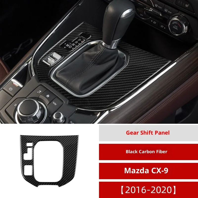 For 16-20 Mazda CX-9 True Carbon Fiber Central Control Gear Panel Car Decoration Sticker
For 16-20 Mazda CX-9 True Carbon Fiber Central Control Gear Panel Car Decoration Sticker