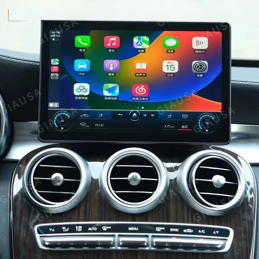 Android 14 CarPlay For Mercedes Benz C Class GLC W205 V260 2015-2019 NTG 5.0 Car Radio Multimedia Video Stereo GPS Navigation BT
Android 14 CarPlay For Mercedes Benz C Class GLC W205 V260 2015-2019 NTG 5.0 Car Radio Multimedia Video Stereo GPS Navigation BT