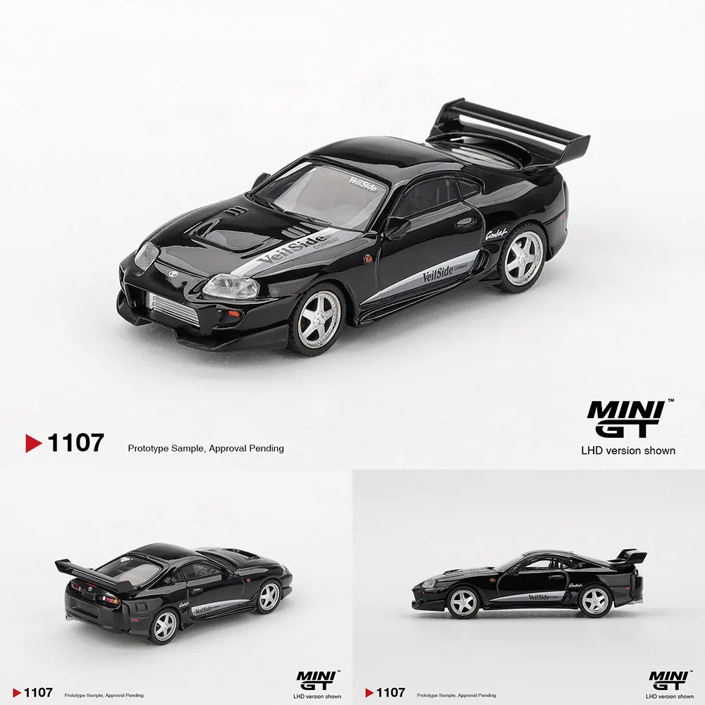 MINIGT 1/64 Toyota Supra VeilSide Combat V-II Black Diecast Car Model, JDM Widebody Collectible Gift for Fans
MINIGT 1/64 Toyota Supra VeilSide Combat V-II Black Diecast Car Model, JDM Widebody Collectible Gift for Fans