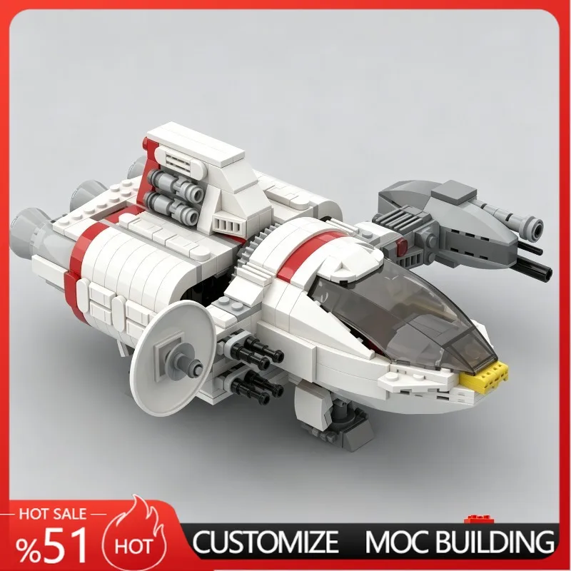 729PCS Sci-Fi Starfighter Mod MOC Space Ship Model Creative Building Blocks DIY Assembly Educational Toy For funs Birthday Gifts
729PCS Sci-Fi Starfighter Mod MOC Space Ship Model Creative Building Blocks DIY Assembly Educational Toy For funs Birthday Gifts